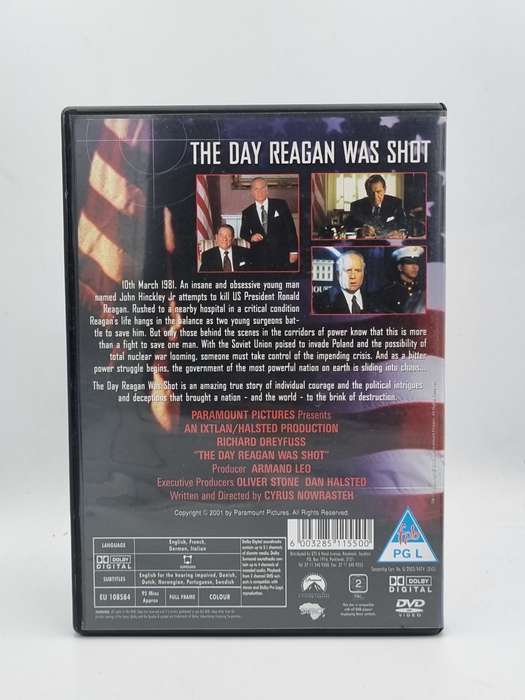 The Day Reagan Was Shot DVD - Richard Dreyfuss