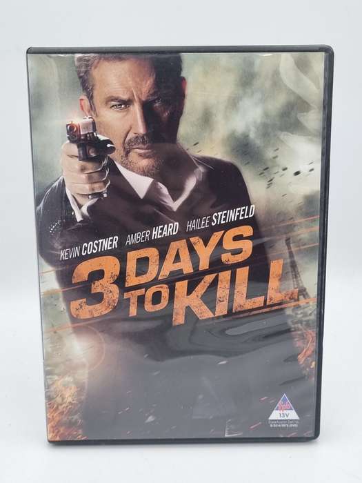 3 Days to Kill DVD - Kevin Costner