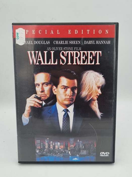 Wall Street DVD - Michael Douglas, Charlie Sheen & Daryl Hannah