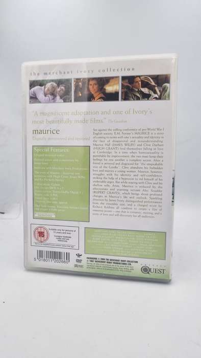 Maurice DVD - James Wilby & Hugh Grant