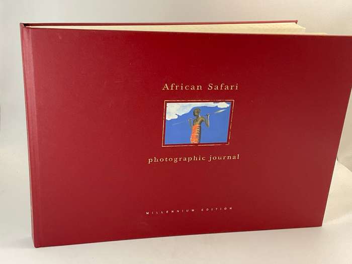 African Safari Photographic Journal - Millennium Edition Hardcover in Slipcase
