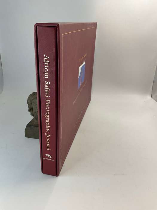 African Safari Photographic Journal - Millennium Edition Hardcover in Slipcase