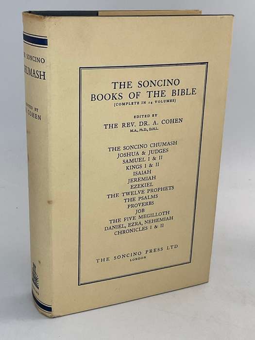 The Soncino Chumash~  The Five Books of Moses with Haphtaroth | Soncino Press 1966