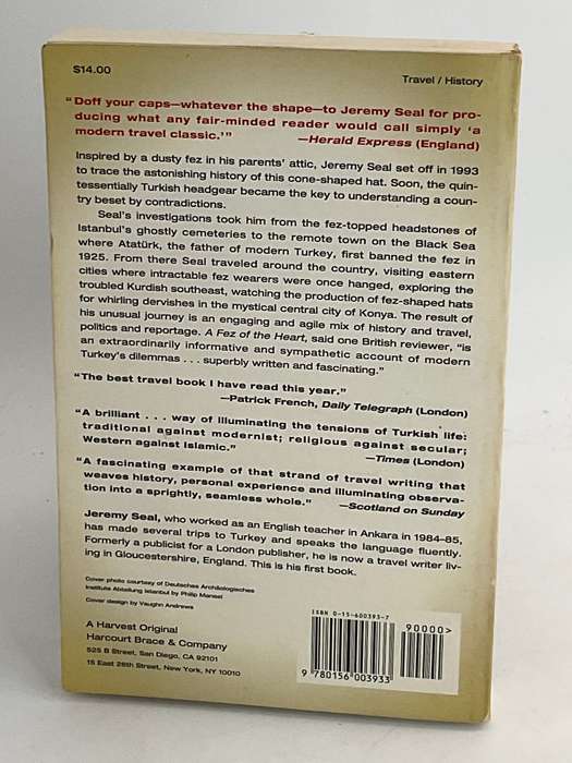 A Fez of the Heart: Travels around Turkey in Search of a Hat by Jeremy Seal
