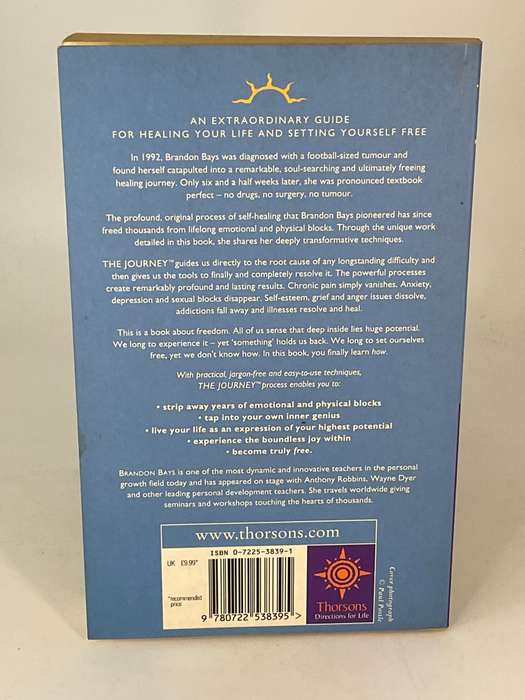Brandon Bays ~ The Journey: An Extraordinary Guide for Healing Your Life and Setting Yourself Free