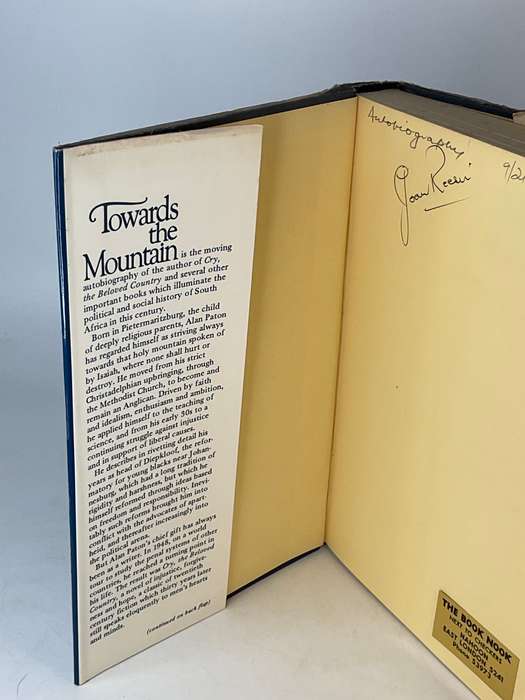 Towards the Mountain ~ An Autobiography by Alan Paton