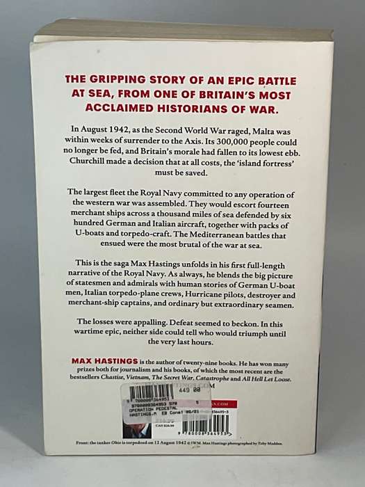 Max Hastings ~ Operation Pedestal: The Fleet That Battled to Malta 1942