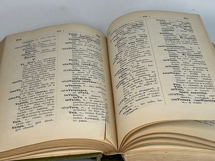 Notes for a Sindebele Dictionary and Grammar, With Illustrative Sentences by WA Elliott
