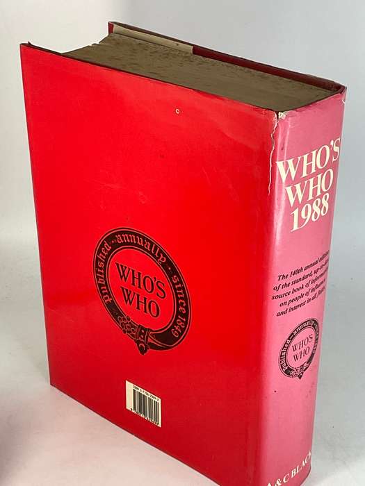 Who's Who 1988. An Annual Biographical Dictionary