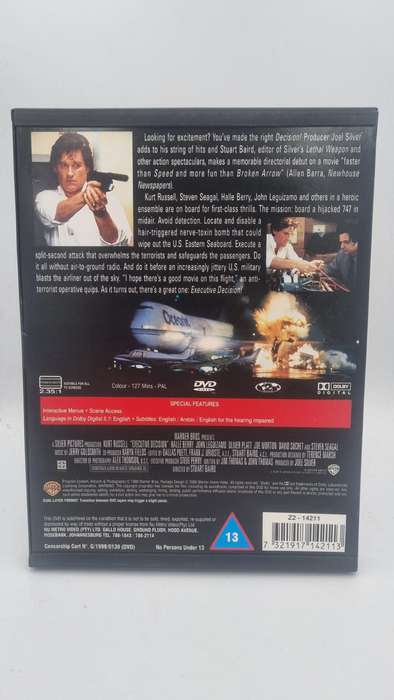 Executive Decision DVD - Kurt Russell