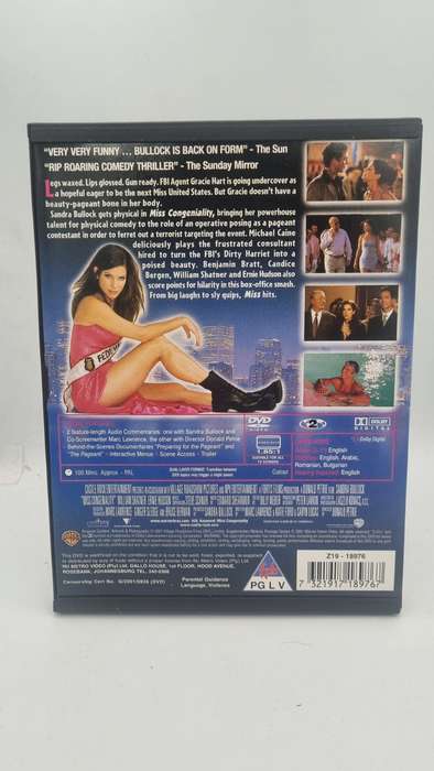 Miss Congeniality DVD - Sandra Bullock