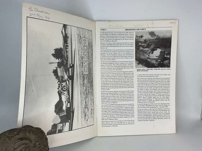 Rhodesian Air Force - A Brief History 1947-1980 by WA Brent | Revised Edition