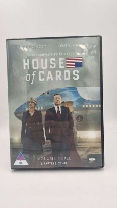 House of Cards Third Season DVDs - Kevin Spacey