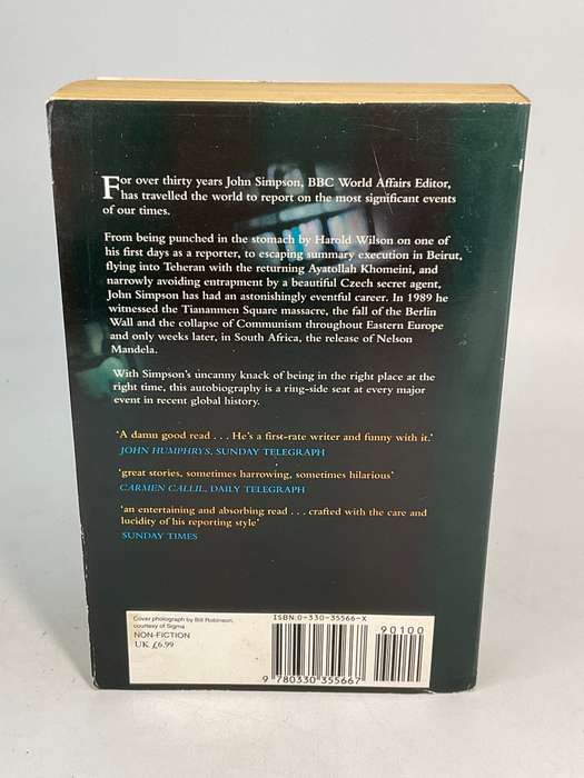 John Simpson Autobiography - Strange Places, Questionable People