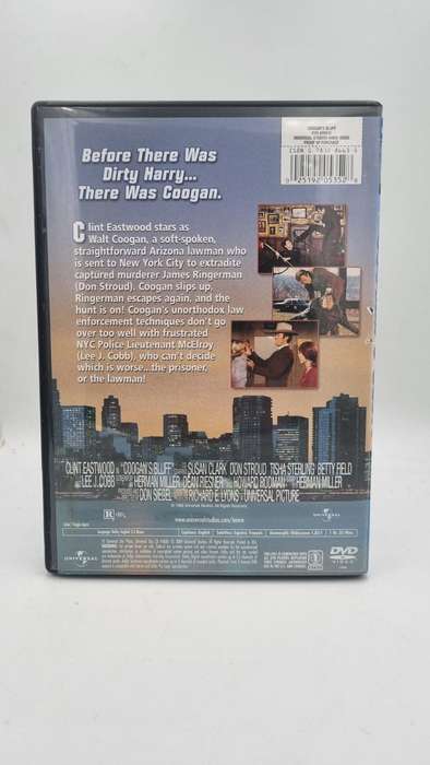 Coogan's Bluff DVD REGION 1 - Clint Eastwood