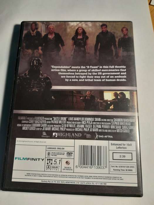 Battle Drone DVD