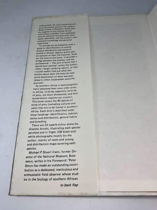 Birds of Prey of Southern Africa - Peter Steyn | Signed