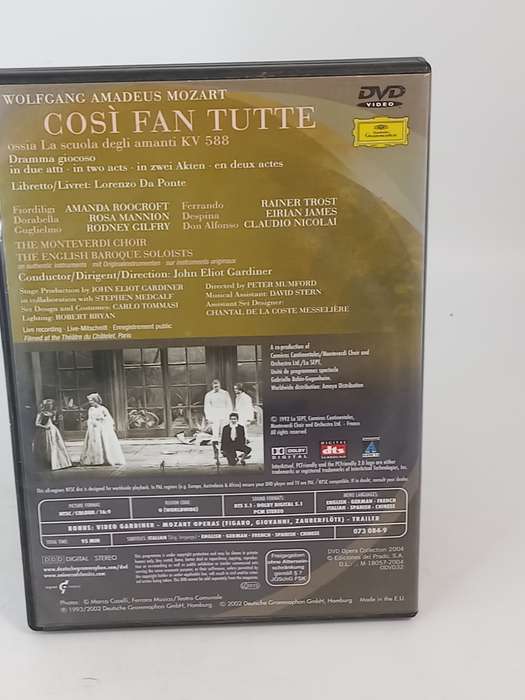 Cosi Fan Tutte DVD