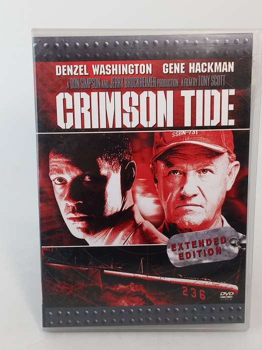 Crimson Tide DVD - Denzel Washington & Gene Hackman - Extended Edition