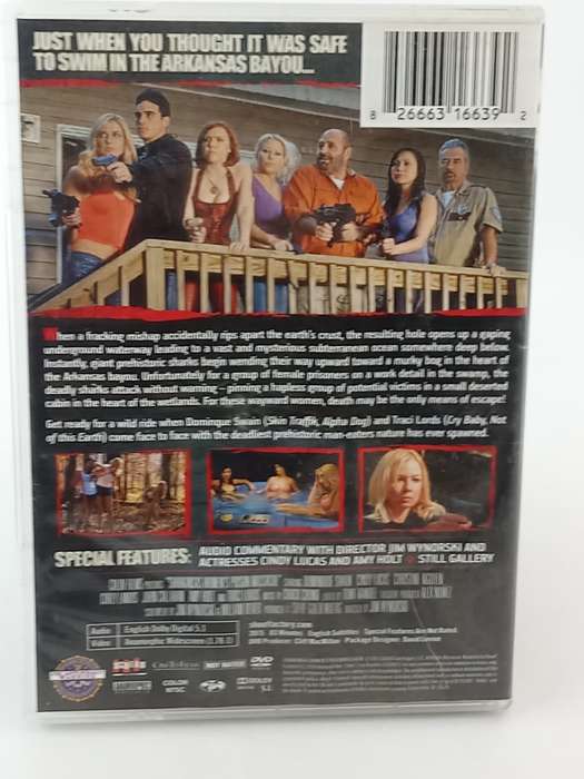 Sharkansas Women's Prison Massacre DVD REGION `