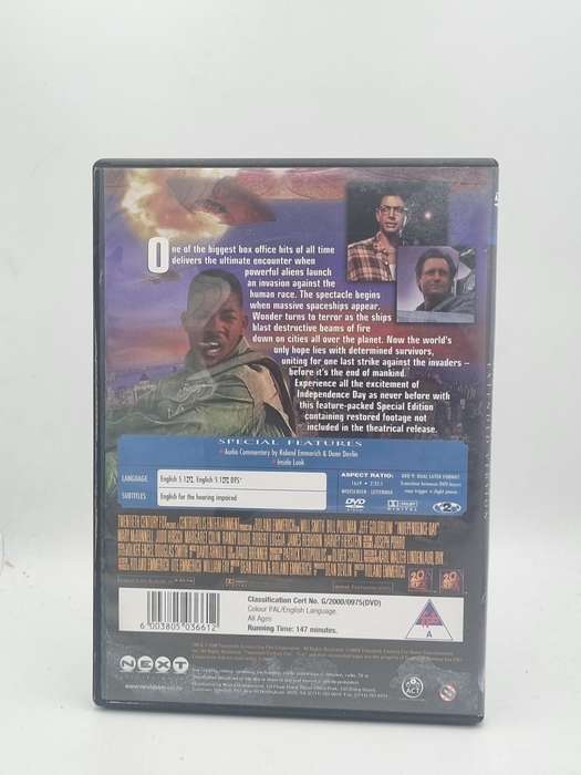 Independence Day DVD - Will Smith