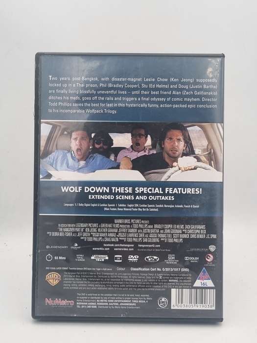 The Hangover Part III DVD