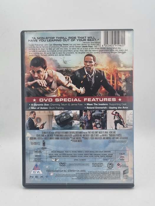 White House Down DVD - Channing Tatum & Jamie Foxx