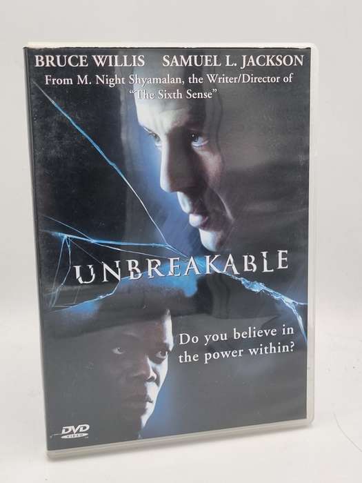 Unbreakable DVD - Bruce Willis & Samuel L Jackson