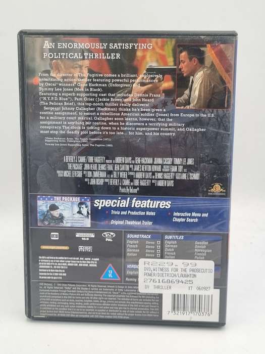 The Package DVD - Gene Hackman