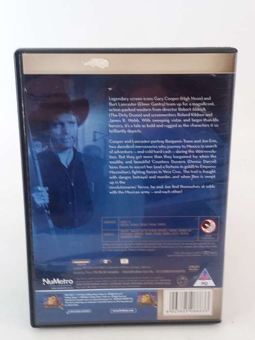 Vera Cruz DVD - Gary Cooper & Burt Lancaster