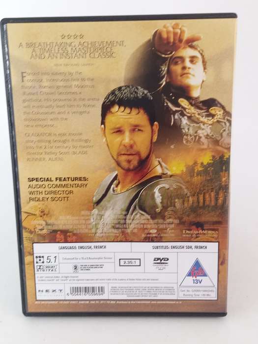 Gladiator DVD - Russell Crowe