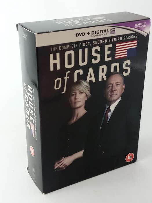 House of Cards - The Complete First, Second & Third Seasons - 12 disc set