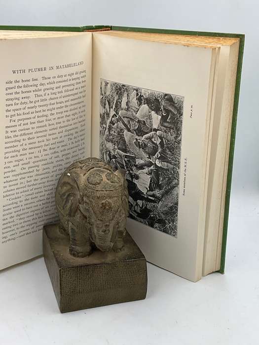 With Plumer in Matabeleland by Frank W Sykes | Facsimile Reprint Books of Rhodesia, 1972