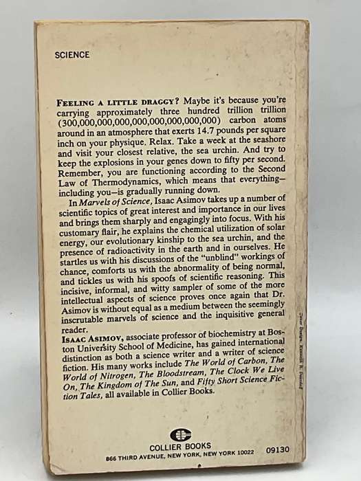 Marvels of Science by Isaac Asimov