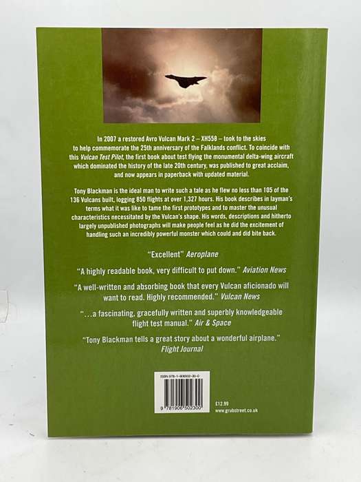 Vulcan Test Pilot: My Experiences in the Cockpit of a Cold War Icon by Tony Blackman | Signed