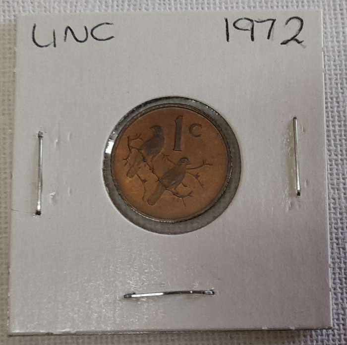 1972 UNCIRCULATED 1c 1970 - 1989