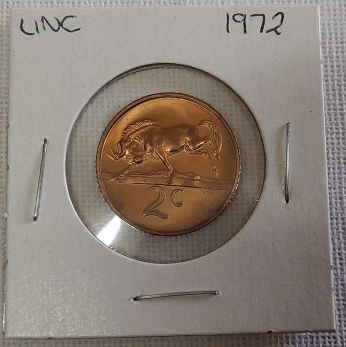 1972 UNCIRCULATED 2c 1970 - 1990