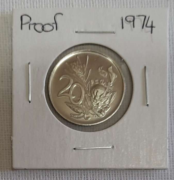 1974 PROOF 20c 1970 - 1990