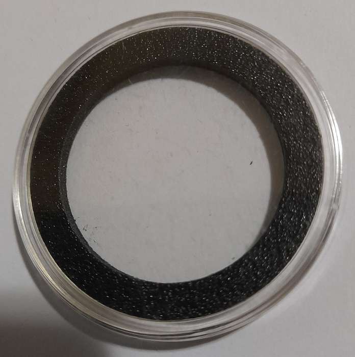 10X CLEAR ROUND AIRTIGHT COIN HOLDERS 40MM (1 BID FOR ALL)