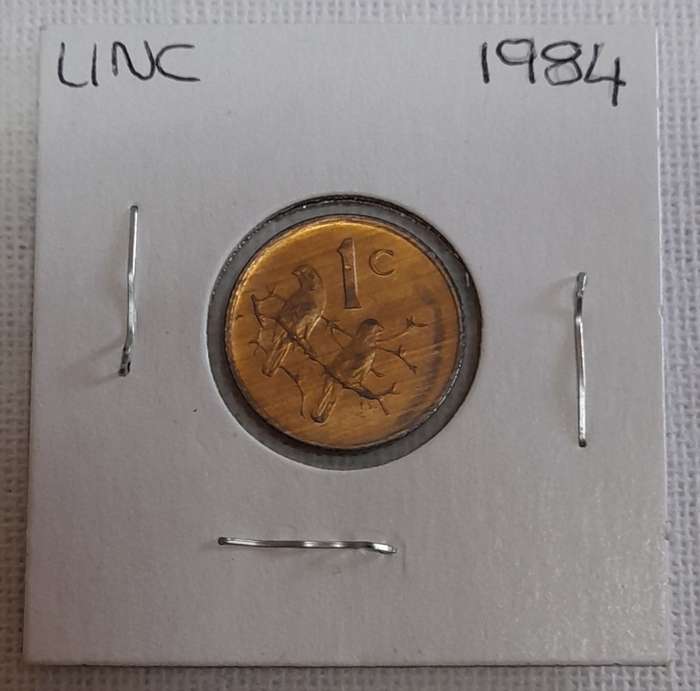 1984 UNCIRCULATED 1c 1970 - 1989