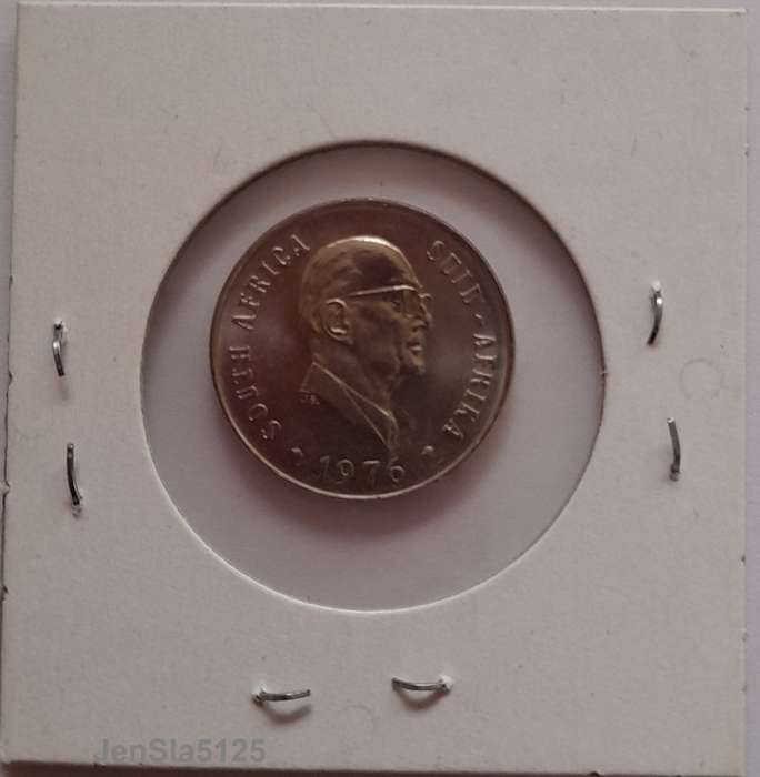 1976 UNCIRCULATED 10c Commemorative issue The end of Jacobus Johannes Fouché Presidency 1968 - 1975
