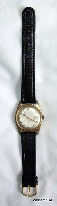 A vintage French MORTIMA SUPER DE LUXE 17 Jewel Men`s watch.