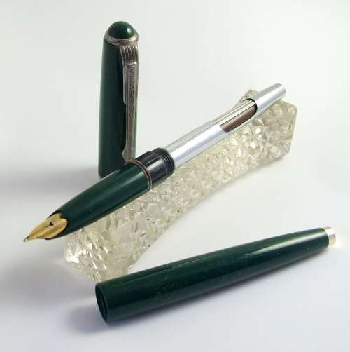 Rare Senator Crest aerometric fill fountain pen