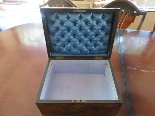 Victorian Walnut Jewelry Case