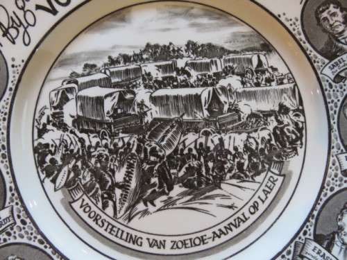Royal Doulton, 1838-1938 Voortrekker centenary plate