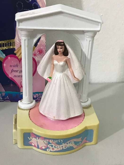 LOT x 5 Barbie set Music winding box Chaikof, Money Box, Sing a Long, Story Book, Wedding Party