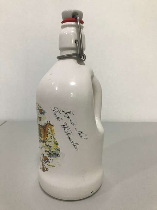 Christmas decanter German made 20th Century
