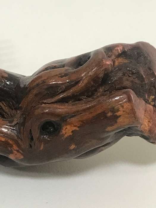Antique French Burl Cork Screw by Laurent Siren