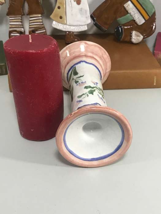 Handmade Candle Holder and Ashtray/Holder both by The Potter