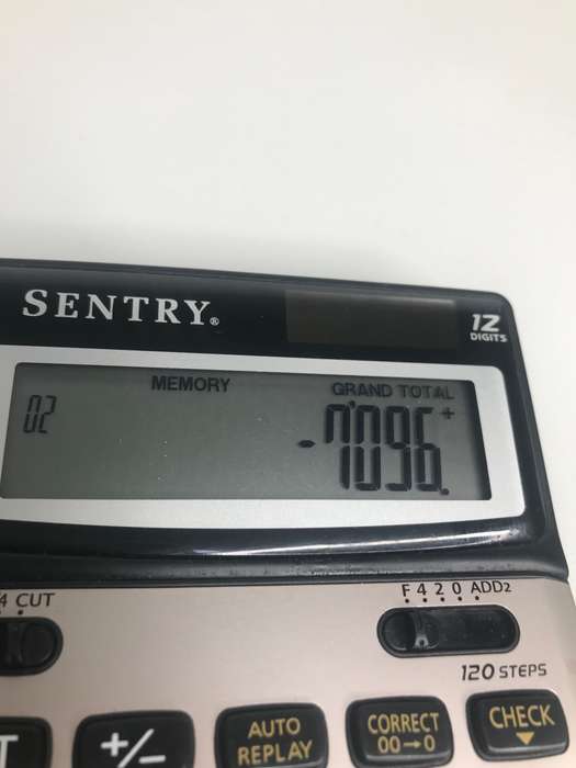 Sentry Scientific Calculator 12 Digits 17cm x 10cm